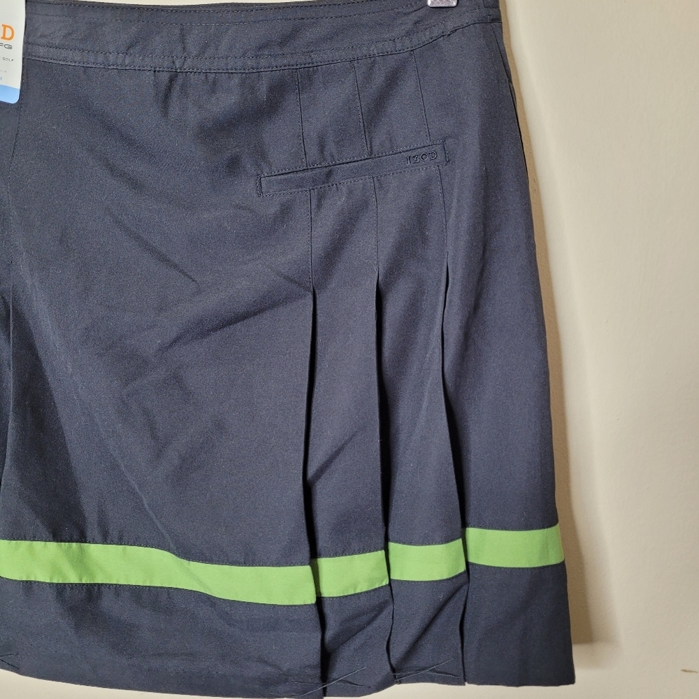 Izod Pleated Golf Skirt Skort NWT Size 6 Cooling Microfiber - Picture 3 of 11